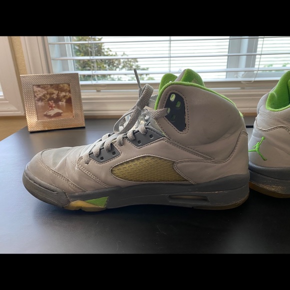 Jordan Shoes Green Bean 5 3m Jordans Poshmark